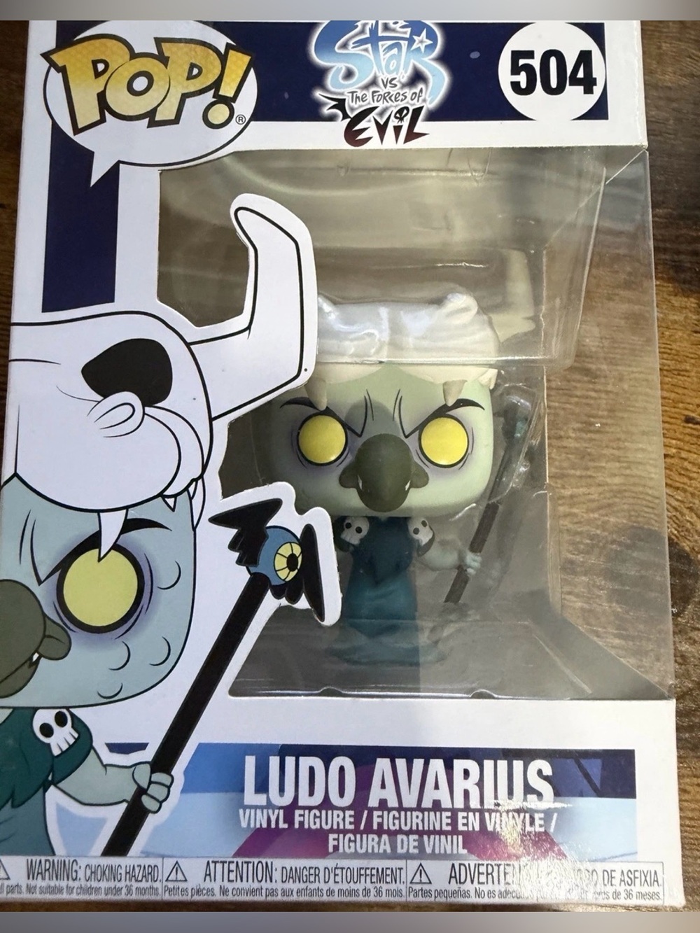 Funko Pop! Vinyl: Disney Star Vs The Forces Of Evil Ludo Avarius #504 Vaulted